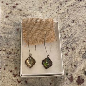 Silver Drop Earrings